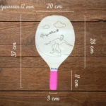 ⁦Raquette de Beach Pro - مضرب بحري خشبي⁩ - الصورة ⁦4⁩